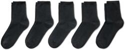 Tchibo 5 pár női zokni szettben, fekete Fekete 35-38