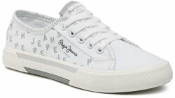 Pepe Jeans Гуменки Pepe Jeans Brady Shine G PGS30562 White 800 (Brady Shine G PGS30562)