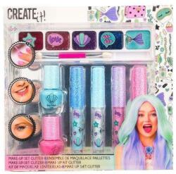 Create It! Make-Up szett csillámos sellő színekkel - Canenco (84141)