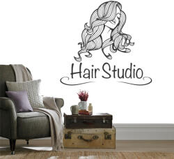 Sticker perete Hair Studio