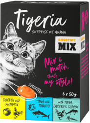 Tigeria Tigeria Smoothie Snack 6 x 50 g - Pachet mixt (3 sortimente)