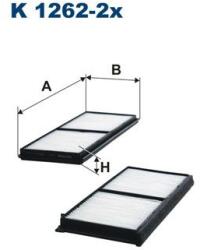FILTRON Filtru, aer habitaclu FILTRON K 1262-2x (K 1262-2x)