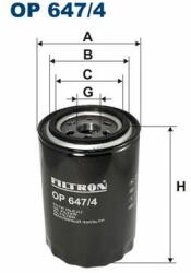 FILTRON Filtru ulei FILTRON OP 647/4 (OP 647/4) - automobilus