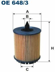 FILTRON Filtru ulei FILTRON OE 648/3 (OE 648/3) - automobilus