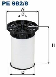 FILTRON filtru combustibil FILTRON PE 982/8 (PE 982/8) - automobilus