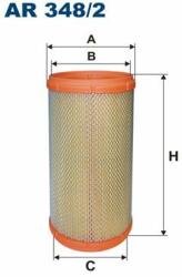 FILTRON Filtru aer FILTRON AR 348/2 (AR 348/2) - automobilus