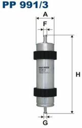 FILTRON filtru combustibil FILTRON PP 991/3 (PP 991/3) - automobilus
