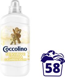 Coccolino Sensitive Almond & Cashmere Balm öblítő 1,45 l