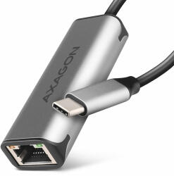 AXAGON ADE-25RC Type-C USB3.2 Gen 1 - 2.5 Gigabit Ethernet 10/100/1000/2500 adapter, titan grey (ADE-25RC)