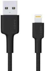 AUKEY CB-AL05 USB kábel 1 M USB A Lightning Fekete (CB-AL05 Black)