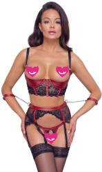 Cottelli Collection Bondage Shelf Bra Set 2221241 Black M