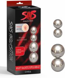 Chisa Novelties Chisa Sins Inquisition Mighty Magnetic Nipple Orbs Kit