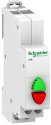 Schneider Electric ACTI9 iPB dupla nyomógomb. 1NC 1NO, zöld-piros A9E18034 (A9E18034)