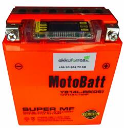 MotoBatt 14Ah YB14L-BS