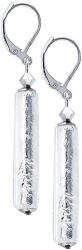 Lampglas Cercei din cristal Ice Queen cu argint pur in perla Lampglas EPR3