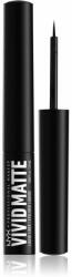 NYX Professional Makeup Vivid Matte szemhéjtus matt hatással árnyalat Black 2 ml