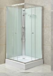 Balneum Sevilla szögletes zuhanykabin világos hátfallal 80x80 (BL-7051-80)