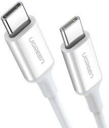UGREEN US264 USB-C-USB-C kábel, 60W, 1, 5 m (fehér) (60519) - scom