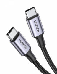 UGREEN US316 USB-C-USB-C kábel, 100W, 2m (fekete) (70429B) - scom
