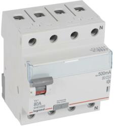  TX3 áram-védőkapcsoló 4P D 80A 500MA A-S (LEG-411809)