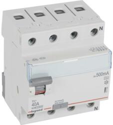 TX3 áram-védőkapcsoló 4P D 40A 500MA A (LEG-411795)
