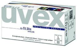 uvex U-fit Lite nitril vizsgálókesztyű púdermentes (kék, L -100 db) (6059709)