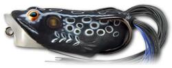 Live Target Popper LIVETARGET Hollow Body Frog 5.5cm, 11g, culoare Black/Black (LT.FHP55T517)