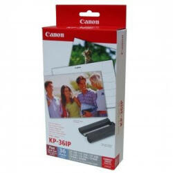 Canon Papír pro termosublimační tiskárny CP-220, 330, papír, alb, 4x6", 36 buc. , KP36IP, (7737A001)