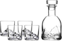 Liiton Whiskys poharak és whiskykaraffkészletben EVEREST, 5 db, Litton (LT10300)