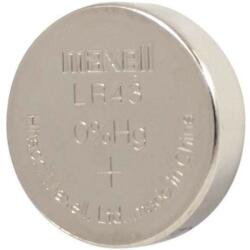 Maxell LR43 gombelem (1, 5V) (2db) (LR43L-10BP-MAX)