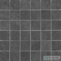 Marazzi Mystone Silverstone Mosaico Nero 30x30 cm-es padlólap MLX5 (MLX5)