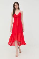 Morgan rochie culoarea rosu, midi, evazati PPYY-SUD2JJ_33X