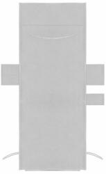 SPRINGOS Prosop pentru sezlong, cu 3 buzunare, microfibra, gri, 210x75 cm, Springos (CS0022)