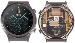 Huawei NBA001LCD101120027380 Gyári Huawei Watch GT 2 Pro szürke. LCD kijelző érintővel kerettel előlap (NBA001LCD101120027380)