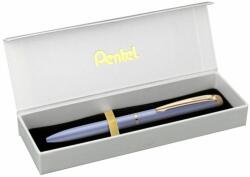 Pentel Rollertoll 0, 7mm fém pasztell lila test, Pentel Energel BL2007PV írásszín kék (BL2007PV) - web24