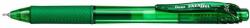 Pentel Rollertoll zselés 0, 25mm, tűhegyű BLN105-DX, Pentel EnerGelX, írásszín zöld (BLN105-DX) - web24