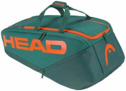Head Geantă tenis "Head Pro Racquet Bag XL - dark cyan/fluo orange