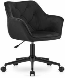  COPA VELVET fekete irodai szék
