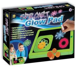  Glow Pad Neon világító és letörölhető rajztábla - Spirálok (5132)