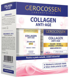  Caseta Cadou Collagen Anti Age - Crema antirid de zi + Apa micelara Gerocossen