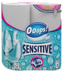OOOPS! Kéztörlő tekercses háztartási OOOPS! Sensitive 2 tekercses 2 rétegű (KKC20021163) - papir-bolt