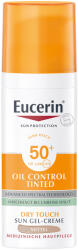 Eucerin Sun Oil Control színezett napozó krém-gél arcra medium SPF50+ (50 ml) - ph5