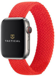 Tactical Apple Watch (38/40/41/42mm(Series 10) Tactical 758s kötött óraszíj M-es méret - piros (OS-0046)