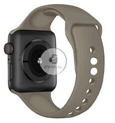 Utángyártott Apple Watch szíj Szilikon 38/ 40/ 41 mm - szantál (OS-0014)