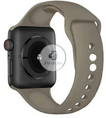 Utángyártott Apple Watch szíj Szilikon 42/ 44/ 45/ 49 mm - szantál (OS-0022)