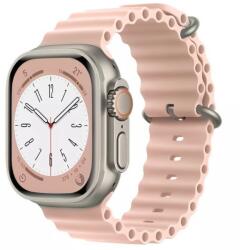 Utángyártott Apple Watch szíj Ocean (38/40/41/42mm(Series 10) - rózsaszín homok (OS-0301)