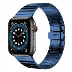 Utángyártott Apple Watch szíj 38 / 40/ 41mm rozsdamentes acél - kék (OS-0200)