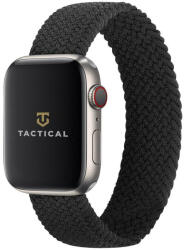 Tactical Apple Watch (38/40/41/42mm(Series 10) Tactical 759s kötött óraszíj S-es méret - fekete (OS-0047)