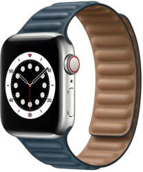 Utángyártott Apple Watch szíj, (38/40/41/42mm(Series 10) mágneses óraszíj - sötétkék (OS-0053)