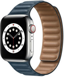 Utángyártott Apple Watch szíj, 38/ 40/ 41 mm mágneses óraszíj - sötétkék (OS-0053)